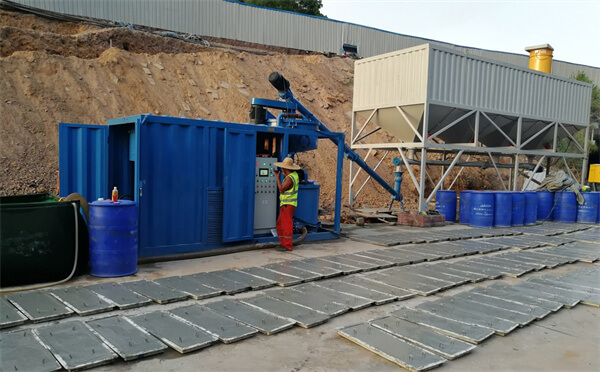 Foam Cement Concrete Backfill Pouring Machine Equipment