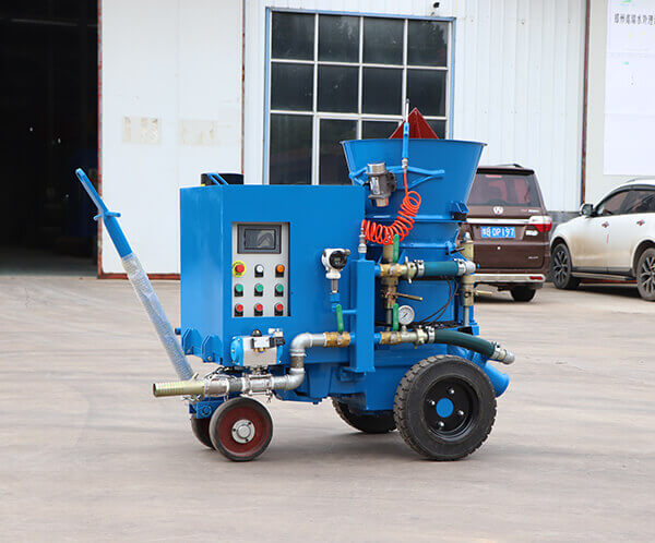 3m3/h electrical refractory gunning machine