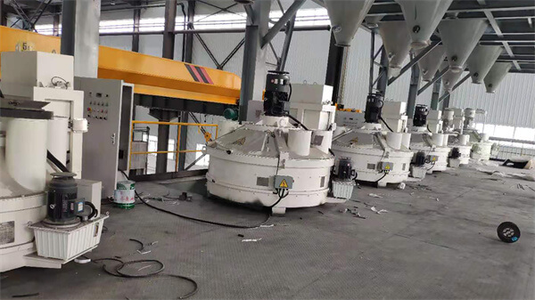 Planetary concrete mixer for precast concrete plant refractory