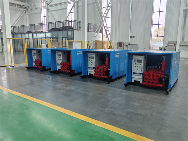 Drilling rigs jet grouting pump