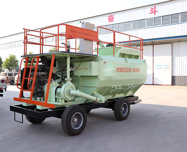 Hydro seeding machine for Australia