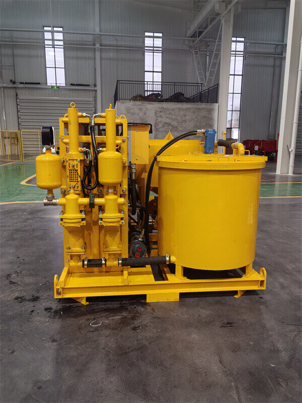 Industrial cement grout mixer pump machine