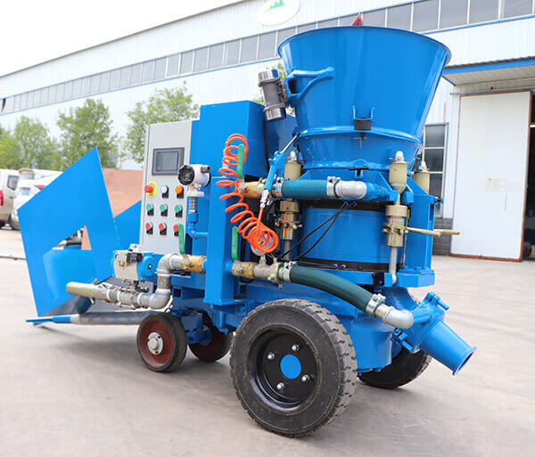 Spraying Gunite Gunning Refractory Cement Sprayer