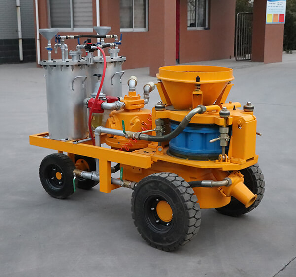 Wet mix shotcrete equipment for Tunnel