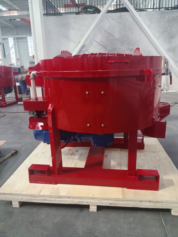 high alumina castable pan type concrete mixer