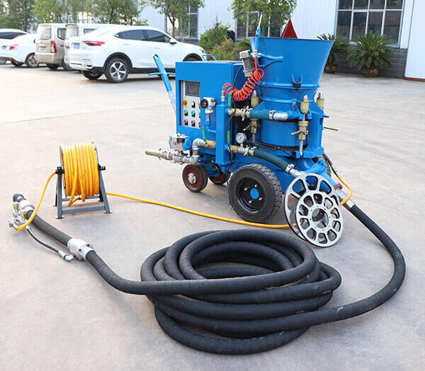 refractory coating gunning equipment