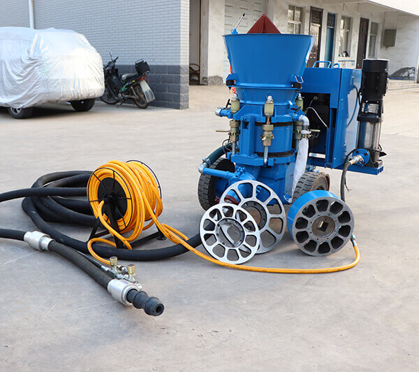 refractory dry mix shotcrete machine for sale