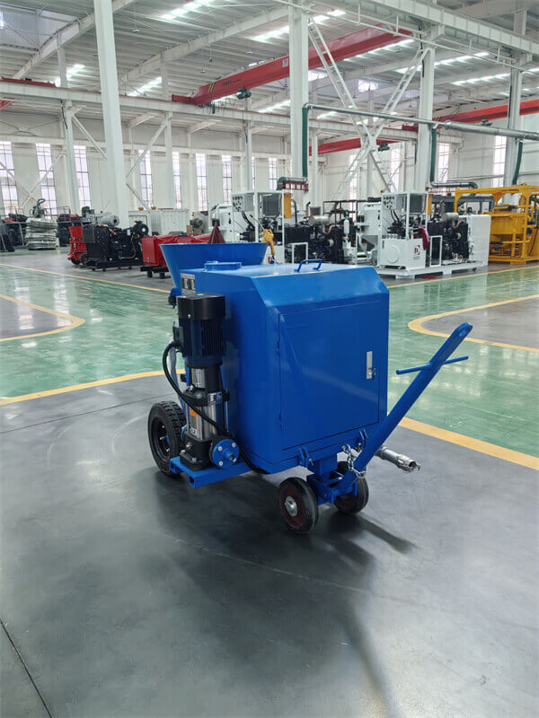 3m3/h concrete spraying gunning machine for refractory dry-mix shotcrete