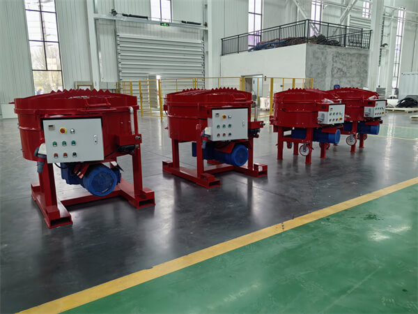 500kg large output refractory pan mixer factory