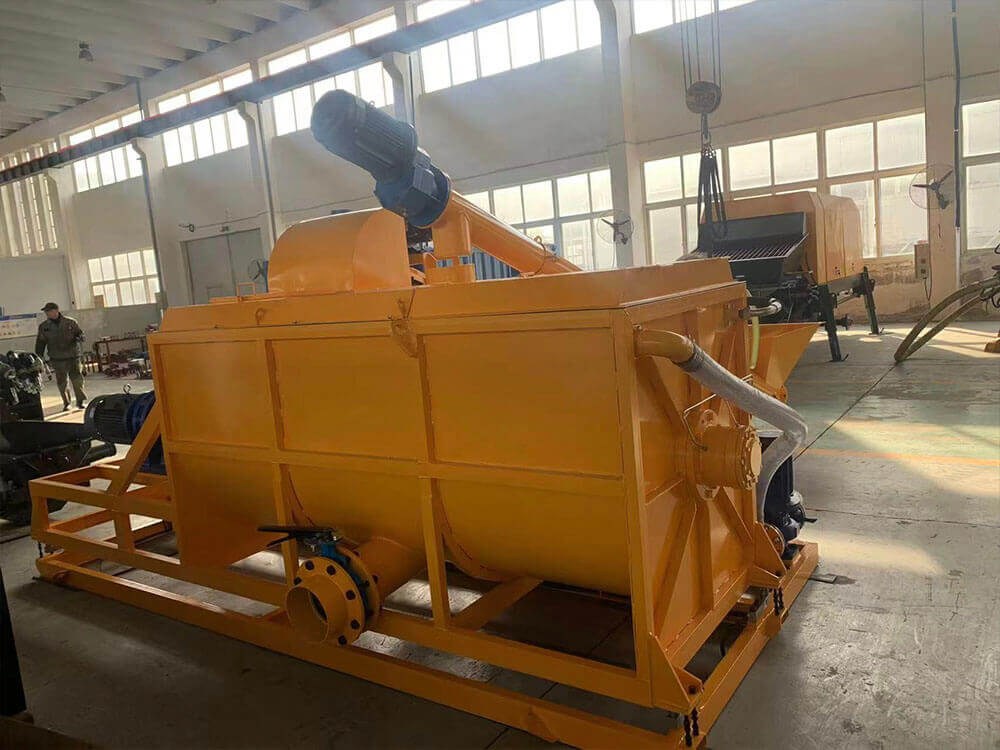 Lightweight concrete foam generator and mixer