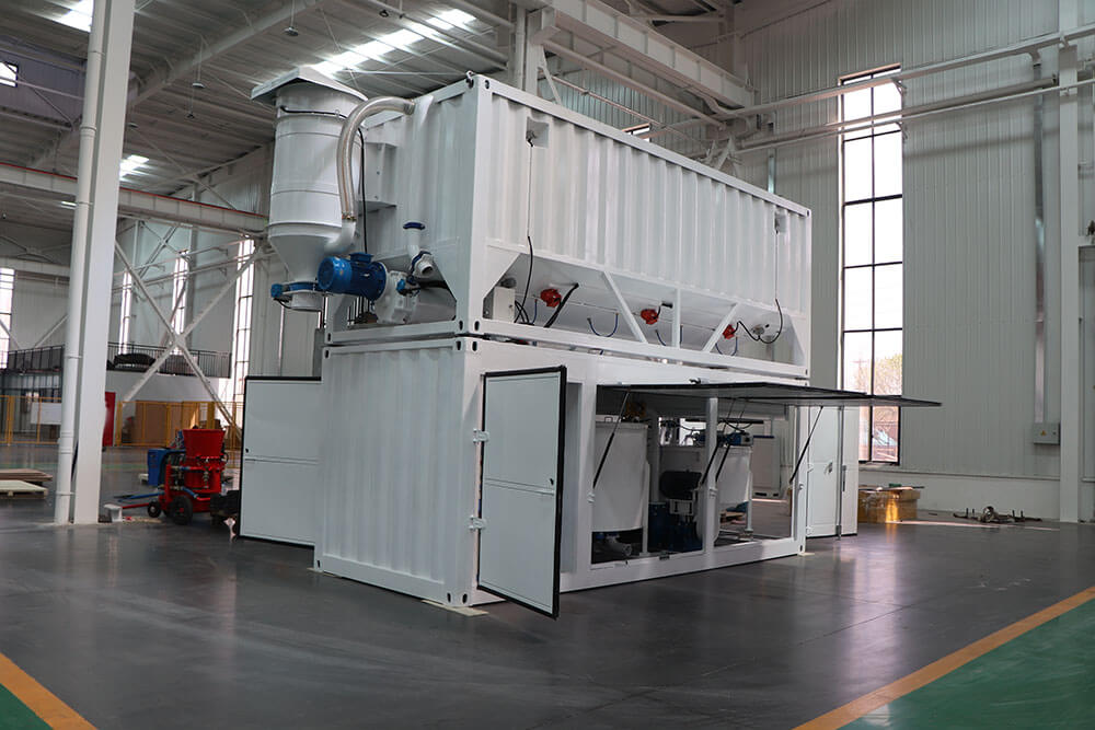 Container Design Grout Mixing Plant for Sale
