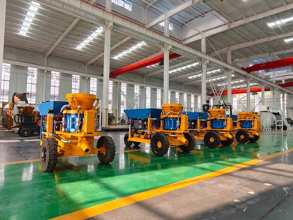Diesel dry shotcrete equipment supplier