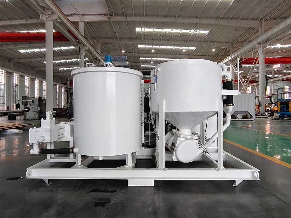 Jet grouting plant in Australia