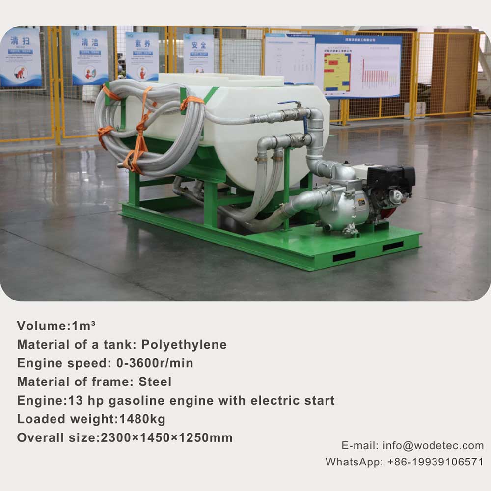 1000-liter hydroseeder