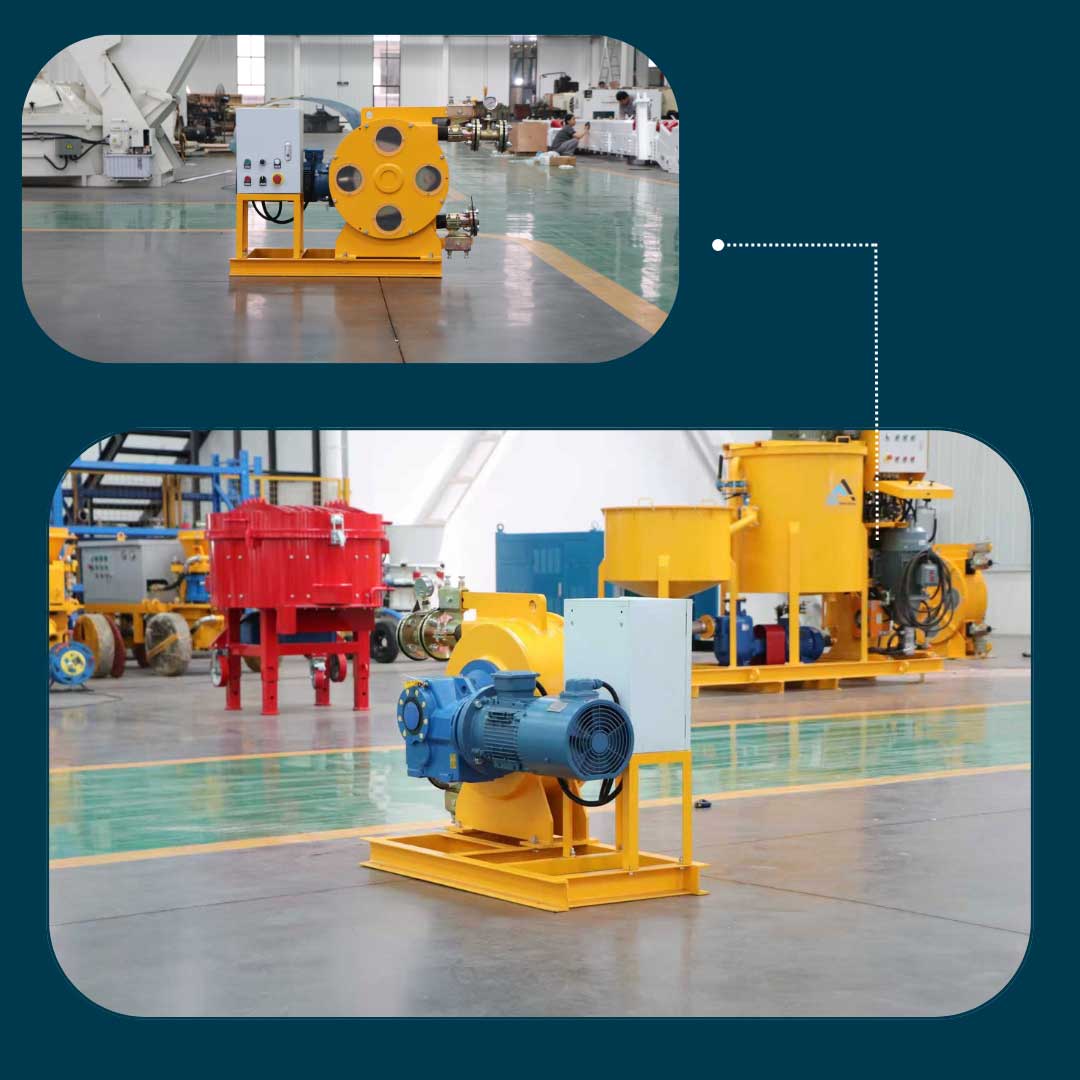 Hose Pump for pumping bentonite slurry