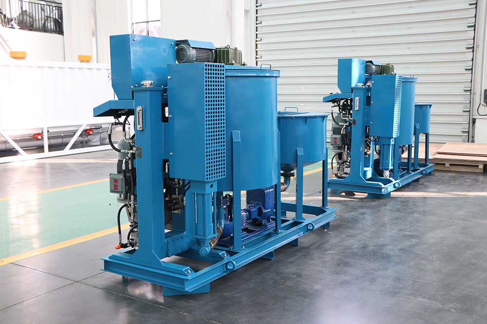 grouting cement mixing complex