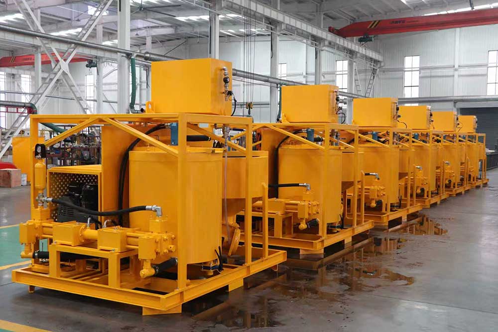 compact jet grouting unit