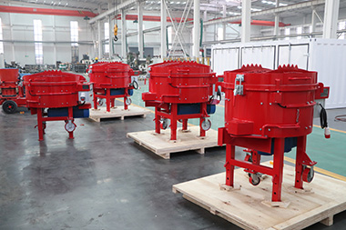 Pan Mixer for refractory castable applications