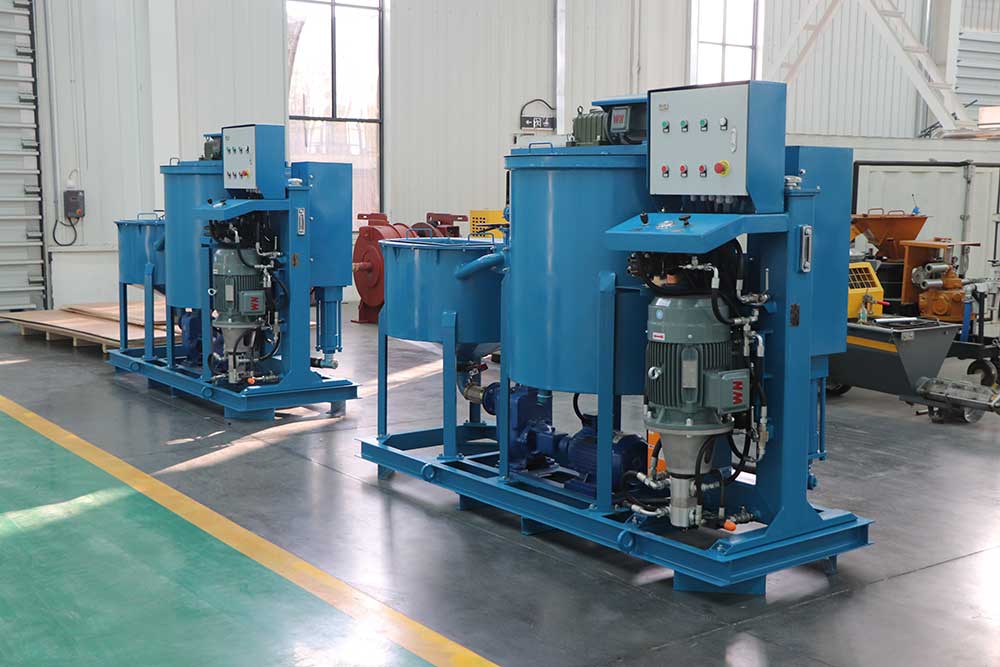 compactive grouting plant