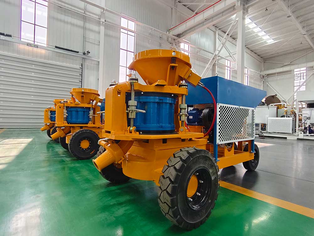dry shotcrete machine
