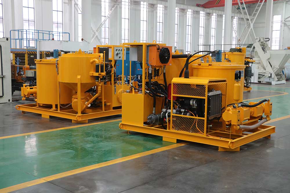 Compact Automatic Grout Plant