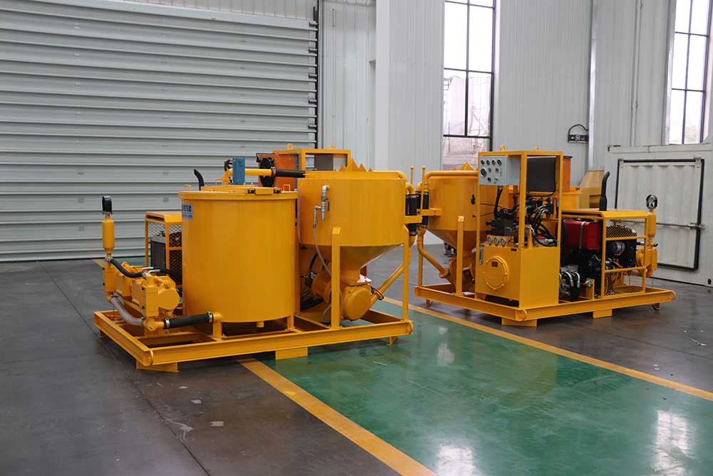 automatic grout plant