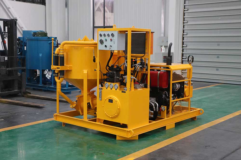 compactive grouting plant