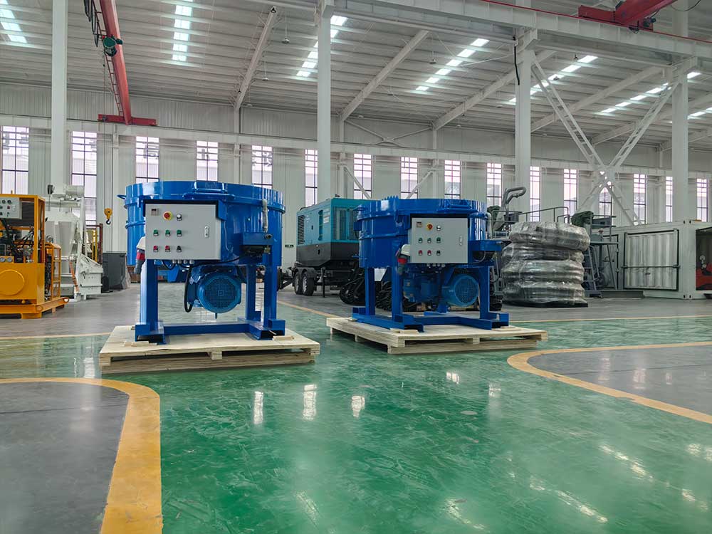 Pan mixer refractory mixing equipment