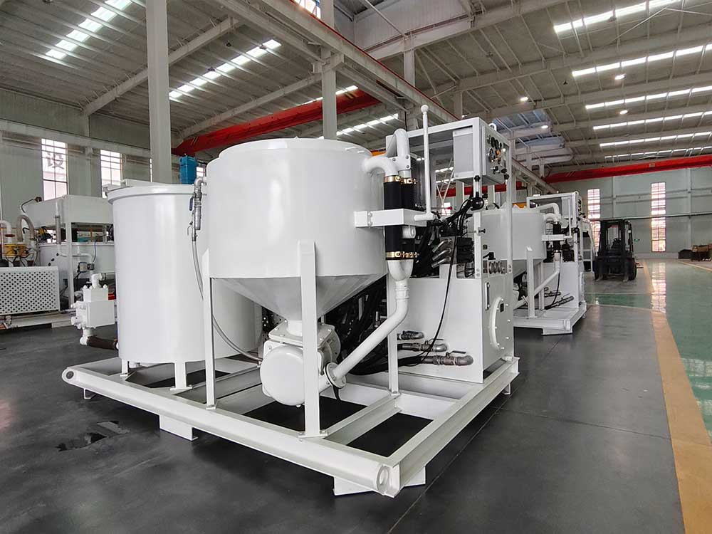 cement grouting pump for micropiles