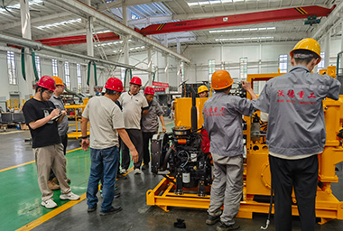 CRCC visited Henan Wode Heavy Industry Co., Ltd.