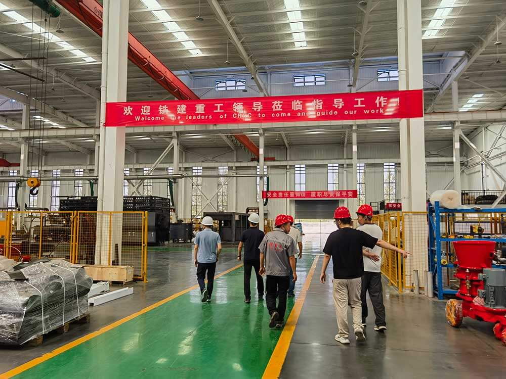 CRCC visited Henan Wode Heavy Industry Co., Ltd.1