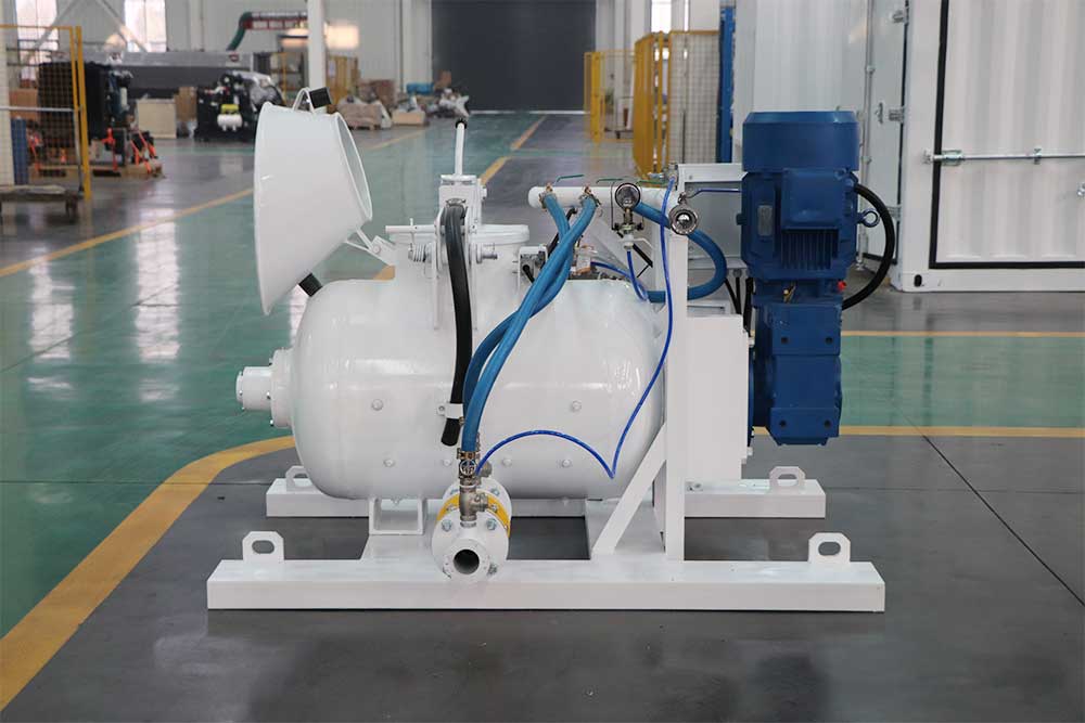 electric pneumatic concrete mix conveyor