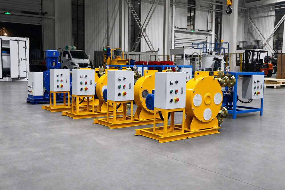 Peristaltic Pump for Concrete Production in Poland
