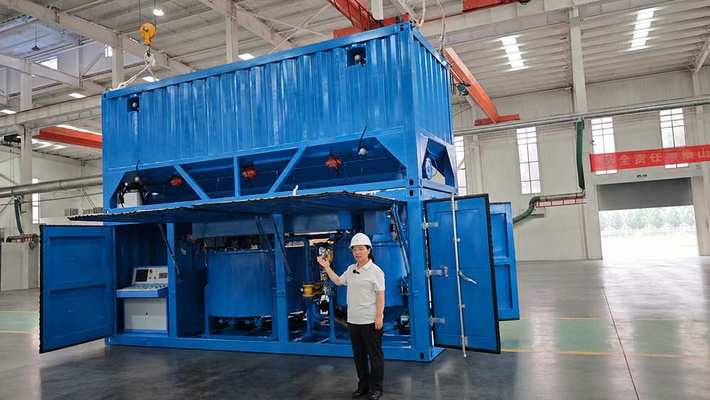 TBM Grouting Plant System