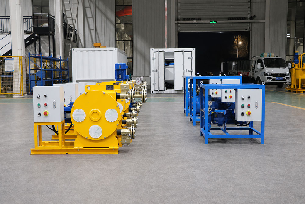 peristaltic pump concrete production poland