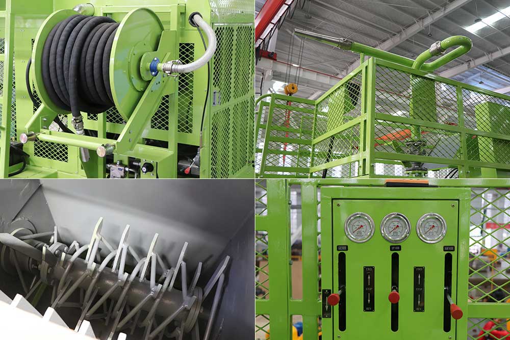 Diesel-Powered Hydroseeder details