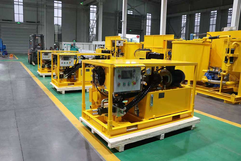cement grout injection pump