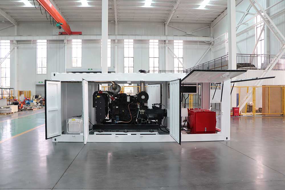 diesel driven high-pressure grout pump