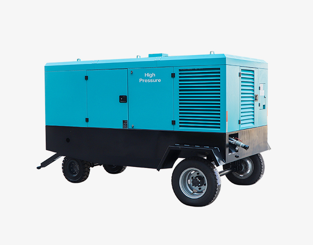 Four Wheel Diesel Air Compressor