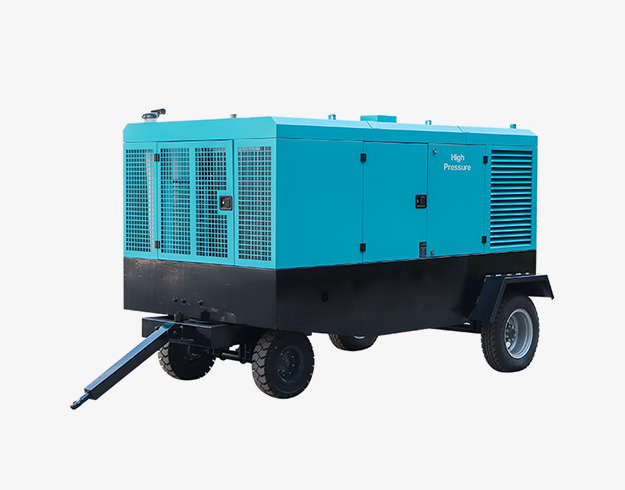 Towable Diesel Air Compressor