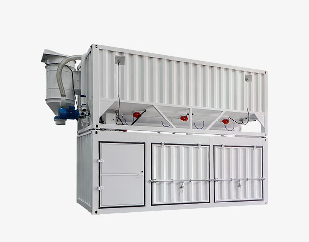 20gp Container Size Electric Grout Mixer Plant