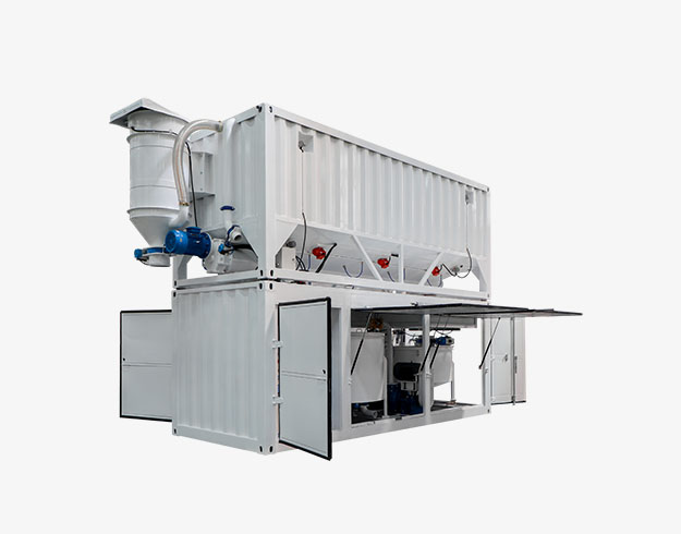 Automatic Container Type Grout Mixing Batching Plant