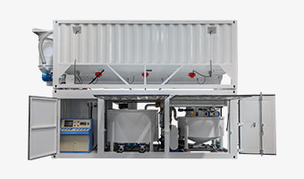 HWMA30 Automatic Grouting Mixing Plant and HCS17B Cement Silo