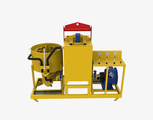 peristaltic hose pump grout unit