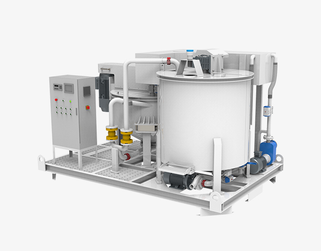 Bentonite mixing plant