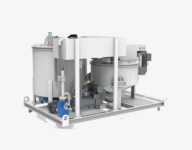 Grout mixing machine