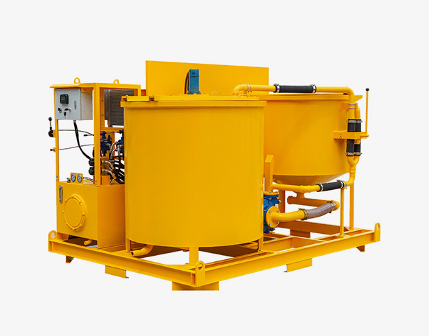 Grout mixing plant