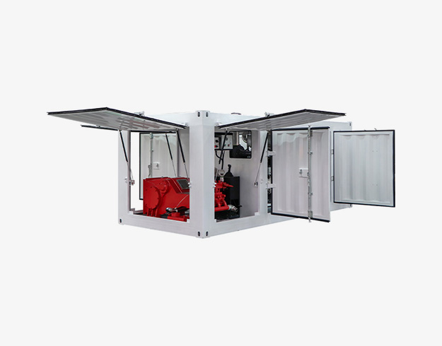 Diesel-driven cement injection pump