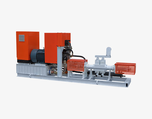 horizontal cement grout pump