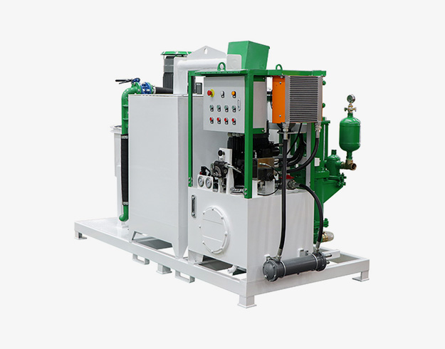 Bentonite mixing plant